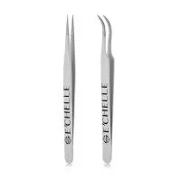 НАБОР ПИНЦЕТОВ E'CHELLE серый