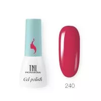 Гель-лак TNL 8 Чувств Mini №240 - рубиновое колье (3,5 мл.)
