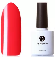 Гель-лак ADRICOCO Pretty dolly №08 неоновый ярко-розовый (8 мл.)
