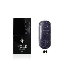 Гель-лак POLE - Glitter №41 - морозное утро (8 мл.)