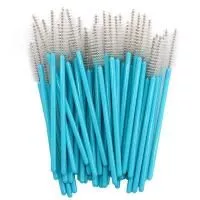 Щеточки упаковка 10 штук (Ворсовые)(Бирюзово-Белые) Щеточки упаковка 10 штук (Ворсовые)(Бирюзово-Белые)