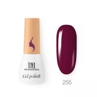 Гель-лак TNL 8 Чувств Mini №255 - сливовое вино (3,5 мл.)
