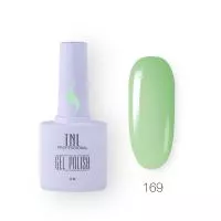 Гель-лак TNL 8 Чувств №169 - райский зеленый (10 мл.)