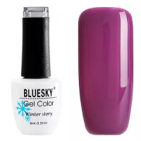 BlueSky, Гель-лак Winter Story #014, 8 мл (сливовый)