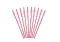 Щеточки упаковка 10 штук (Ворсовые)(Розовые) Щеточки упаковка 10 штук (Ворсовые)(Розовые)