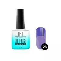 Гель-лак TNL - Тhermo  №28 - темно-пурпурный/светло-лиловый (10 мл.)